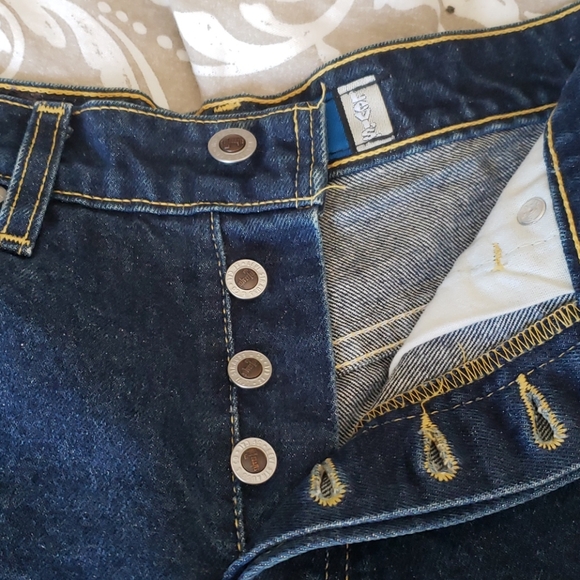 Levis Silver Tab Guy's Fit Denim Shorts Size 26 - Picture 9 of 9